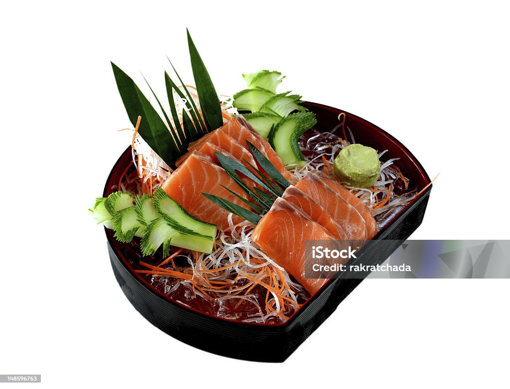 sashimi au saumon - Photo de Aliment libre de droits