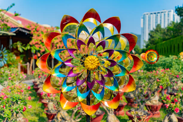 A village of artisans in Nha Trang in Vietnam. Decorative park.