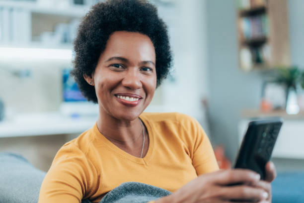 istock Connected and relax at home 1485971753