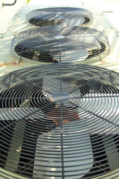istock air conditioning system assembled on top of a building 1485980545