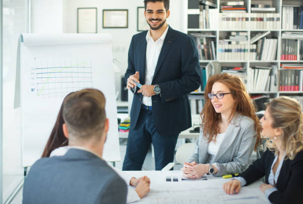 istock Business meeting at the office. 1485983598