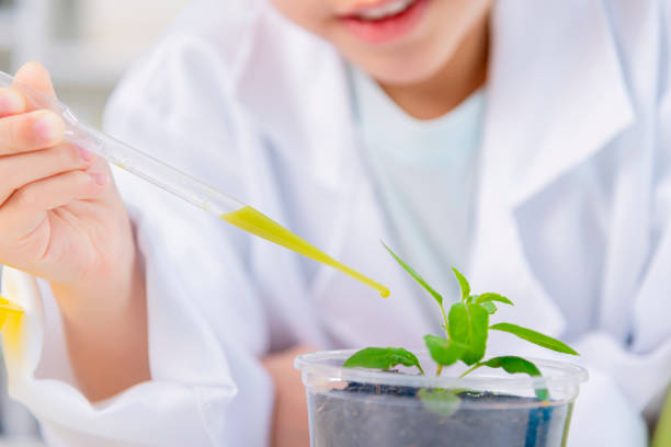 istock Asia little girl science 1485985713