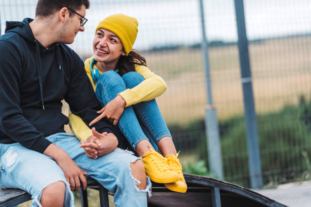 istock Beautiful young couple. 1485993579