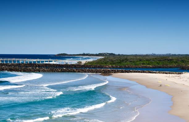istock Blue Lagoon coloured waters, Point Danger, Gold Coast, Queensland 1486006079