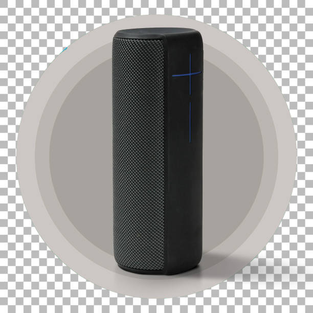 istock Portable Wireless Speaker Isolated on transparent Background 1486018434