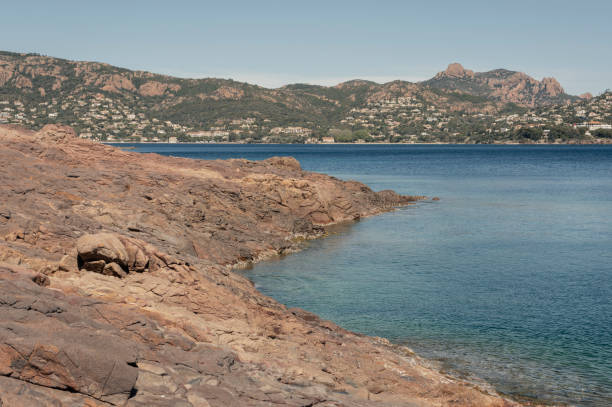 Bay of Agay, French Riviera (France) on a spring day
