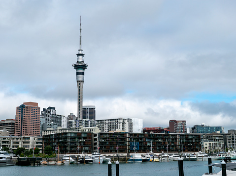 Downtown Auckland city waterfront