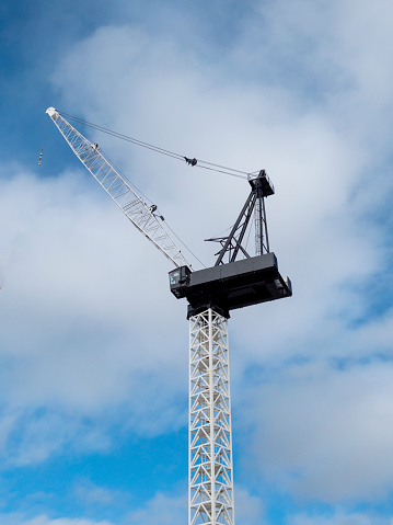 Construction Industry background crane
