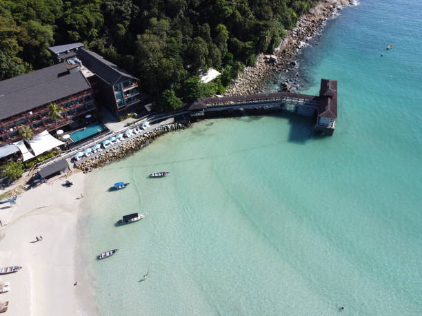 istock Perhentian Island view from top during day time 1486037000