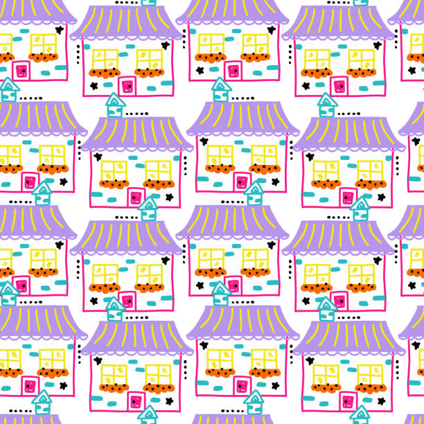 Funhouse Patterns 120+ Funhouse Background Stock Illustrations, Royalty-Free Vector ...