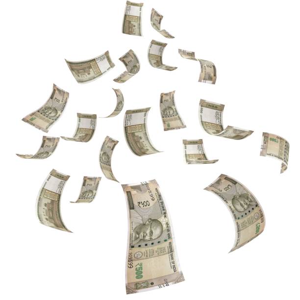 Indian rupee money falling finance crisis recession