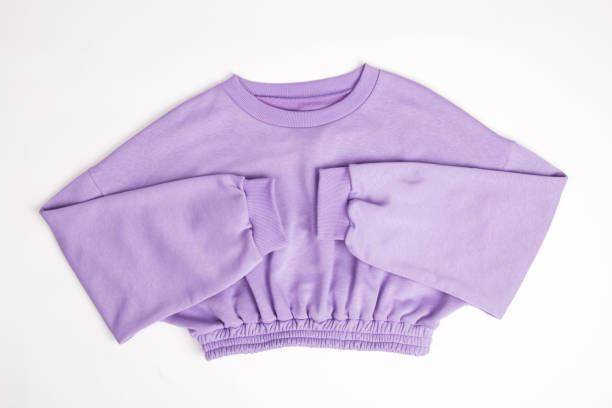 pastel toned crop top on white background
