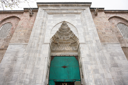 Dar el-Makhzen entrance doors in Fez, Morocco.