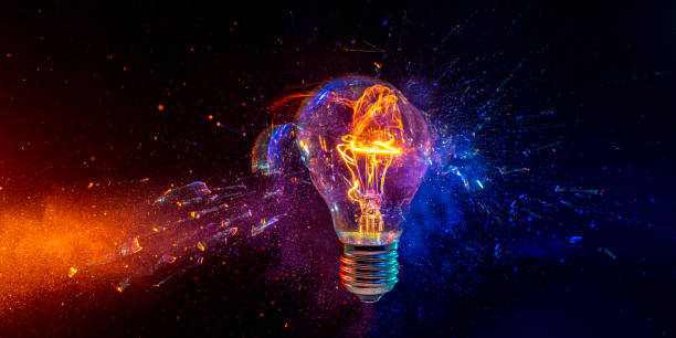 istock High-speed photography of a bulb breaking 1486056370