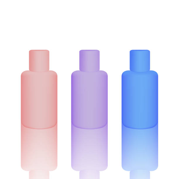istock Cosmetic or hygiene plastic bottles, liquid soap, lotion, cream, shampoo. 1486072851