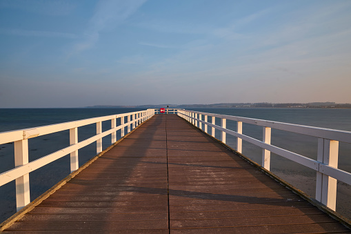 pier baltic sea hohenfelde near kiel