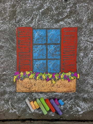 Chalk Window Box
