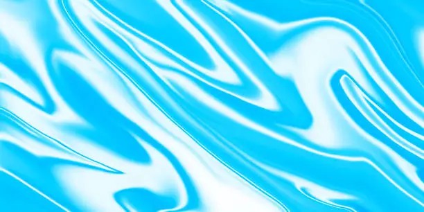 Vector illustration of blue wave marbel abstract background