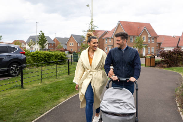 istock Walk With my Husband and Newborn Daughter 1486083568