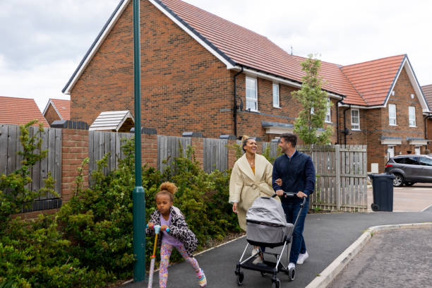 istock Walk With The Kids 1486083569