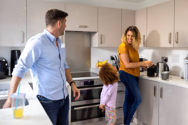 istock Relaxing in The Kitchen as a Family 1486084132