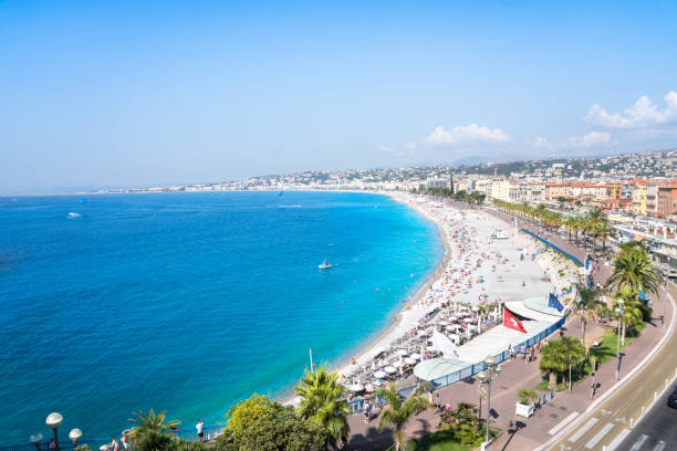istock Panoramic view of Nice, France 1486085677