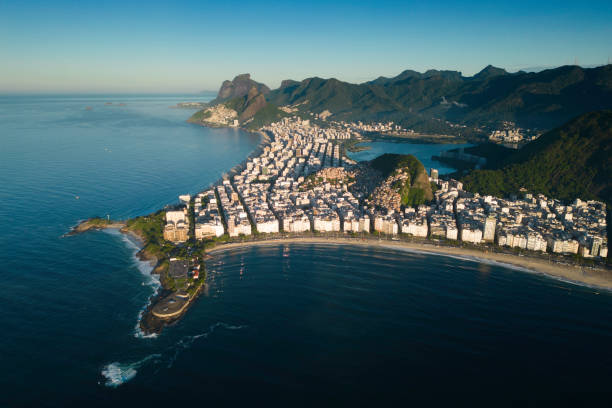 istock Copacabana Fort Aerial View in Rio de Janeiro 1486086728