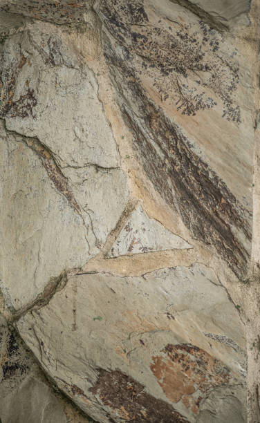 istock background of colored textured material, textured wall surfaces in material and stone 1486087369