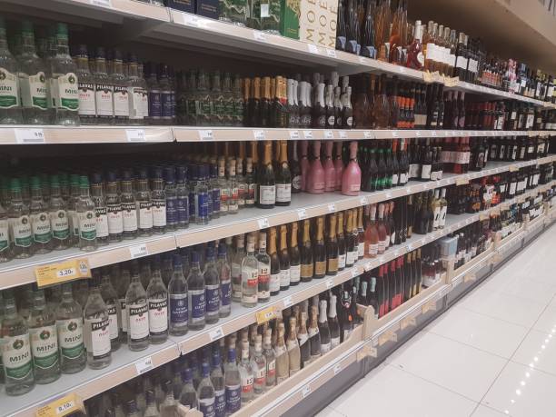 istock drinks cava on sefl in greece wine ouzo alcochol winery 1486091354