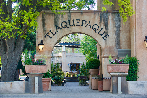 Gateway to the historic outdoor village