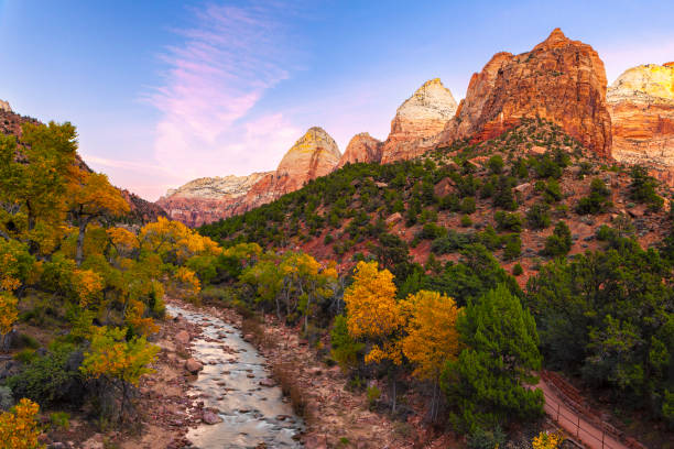 istock Virgin River in Zion National Park 1486106193