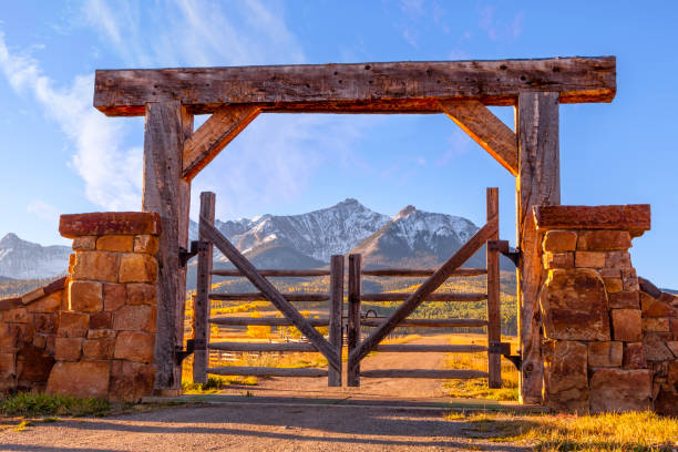 istock Colorado Ranch Entrance 1486108215