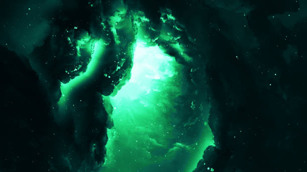 istock Beautiful cosmic 4k illustration. 1486117045