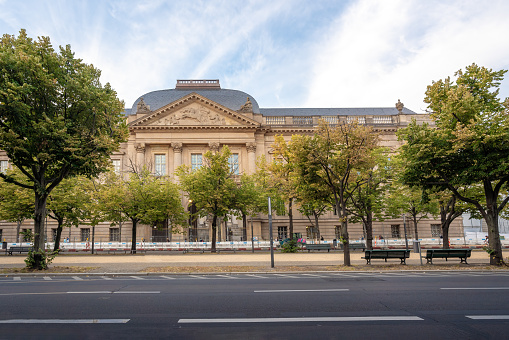 Berlin State Library at Unter den Linden Boulevard - Berlin, Germany