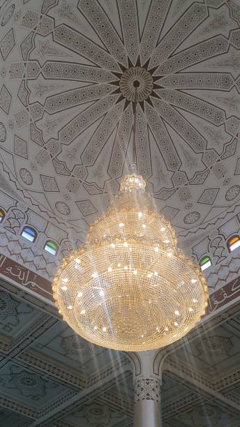 istock Gold Crystal Chandelier 1486132671