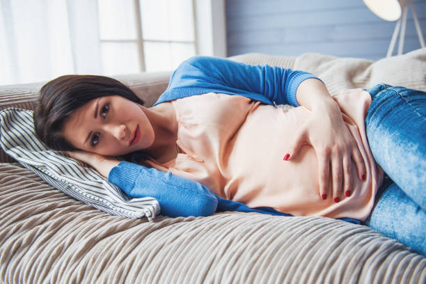 istock Beautiful pregnant woman 1486139900