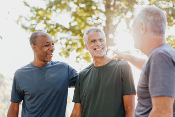 istock Three friends having fun in the public park 1486145869