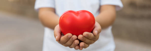 istock Child holding a heart in his hand 1486149980