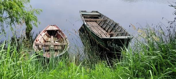 istock Boats on the river. 1486150632