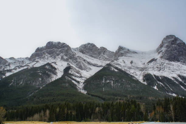 istock Snowy Peaks at Canmore 1486166870