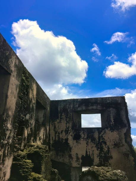 istock Struggles of the Past: Ancient Ruins in the Sky 1486176003