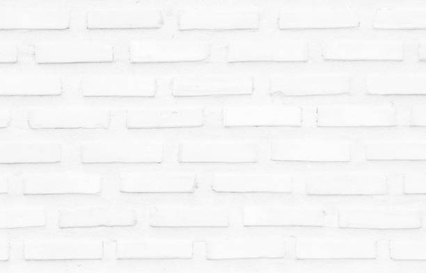 White grunge brick wall texture background for stone tile block painted in grey light color wallpaper modern interior and exterior and room backdrop design. Simple seamless pattern grid for backdrop. fondo de textura de pared de ladrillo grunge blanco para bloque de baldosas de piedra pintado en papel tapiz de color gris claro interior y exterior moderno y diseño de fondo de la habitación. cuadrícula de patrón sin costuras simple para el telón de