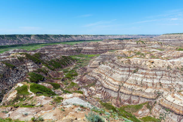 istock Alberta Badlands, Drumheller Valley, Dinosaur Provincial Park, Canada 1486199283