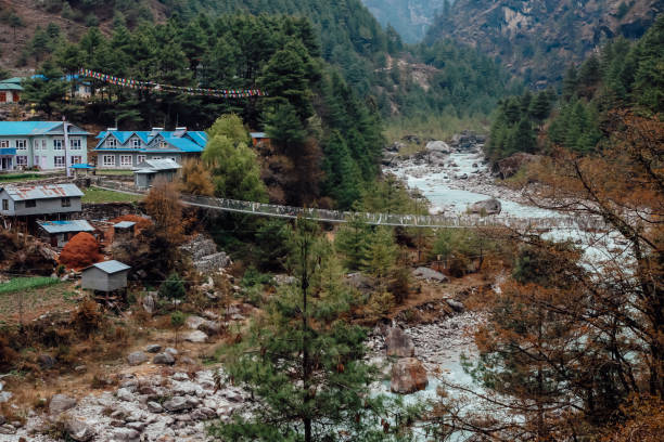 istock Beautiful mountain landscape in Himalaya 1486212135