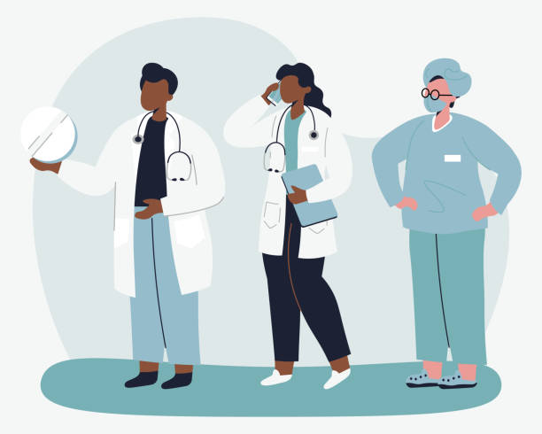 1,100+ Nurses Talking Group Stock Illustrations, Royalty-Free Vector