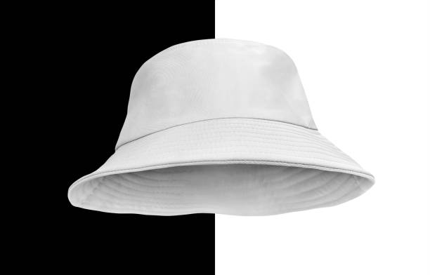 istock white bucket hat isolated on black and white background 1486217899
