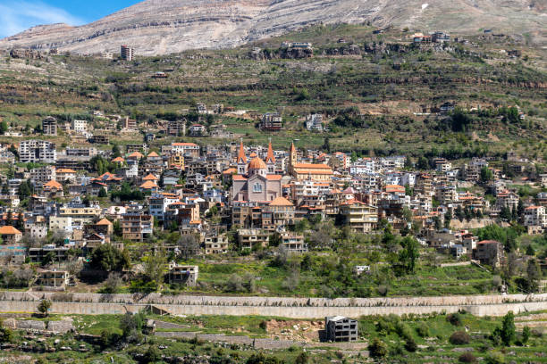 istock Bcharre village from Hasroun 1486220880