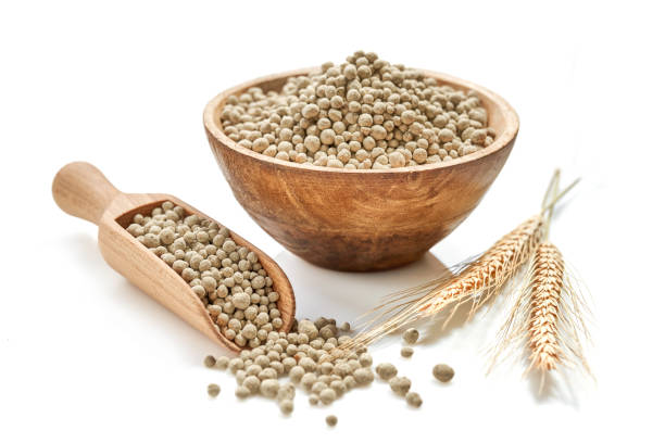 istock Granulated mineral fertilizer 1486224657