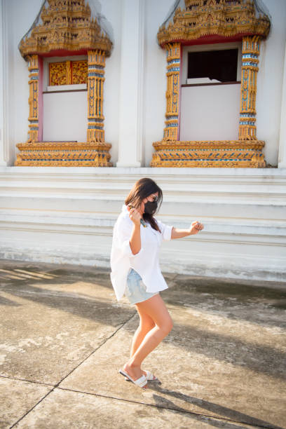 istock Ordination ceremony in buddhist change man to monk 1486225381