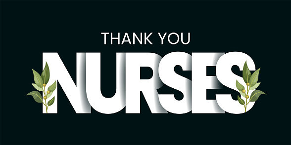 National Nurses day is observed in United states on 6th May of each year, THANK YOU NURSES. Vector illustration.